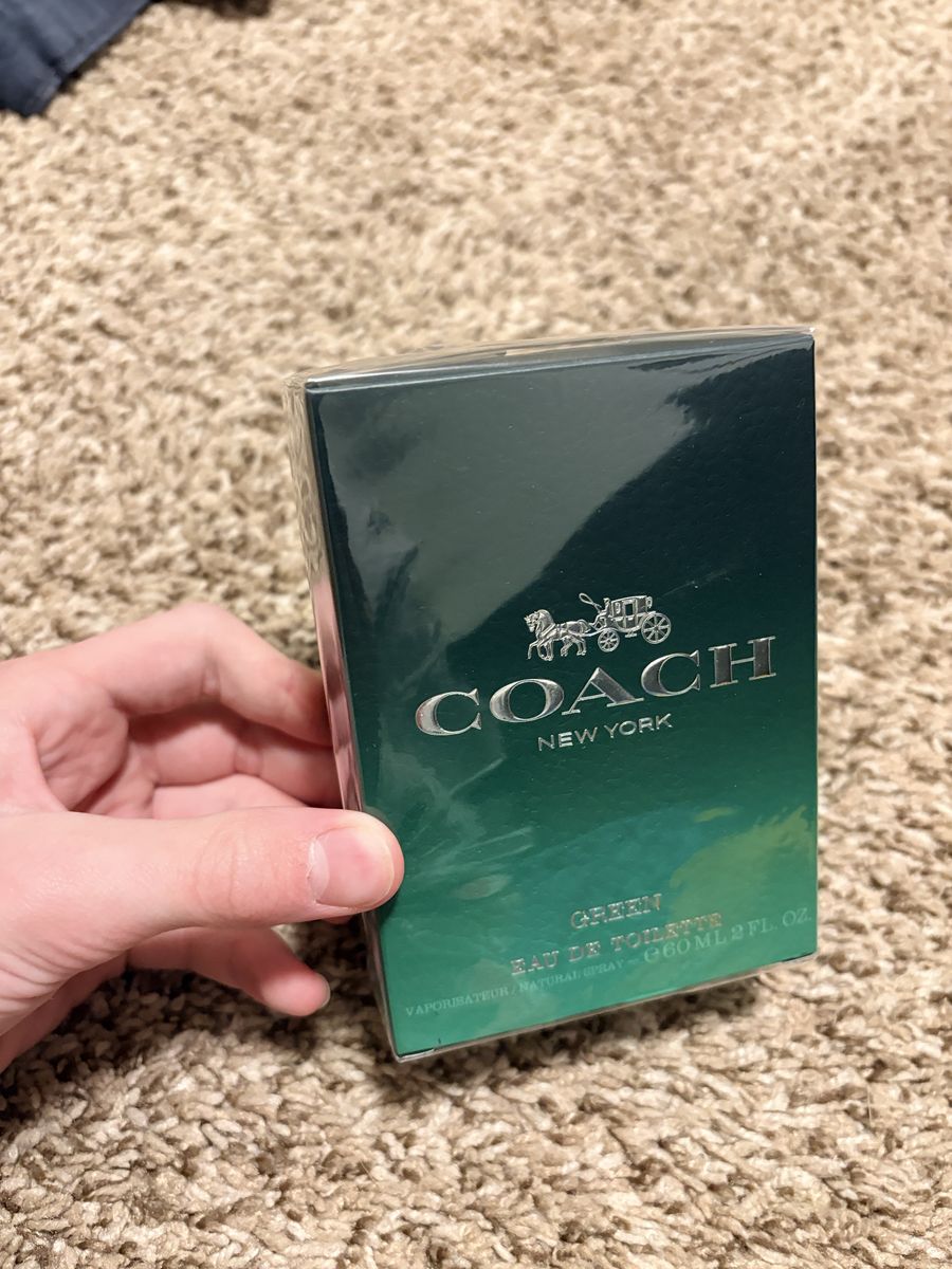 Never opened Coach Green Cologne