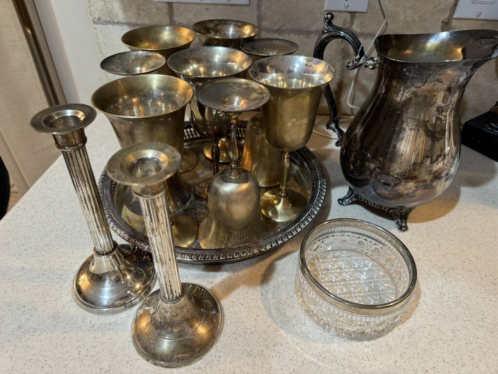 Silver Plated Serving Set