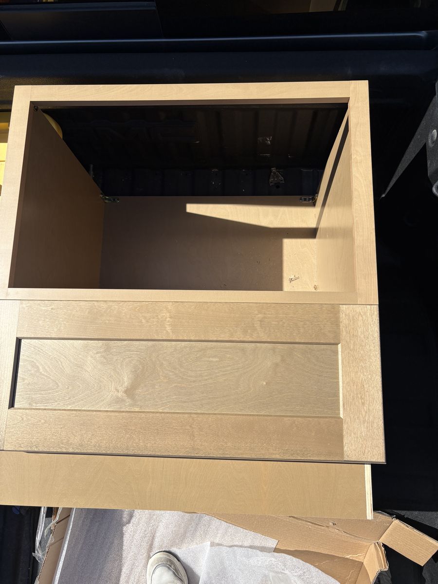 30 In Microwave cabinet