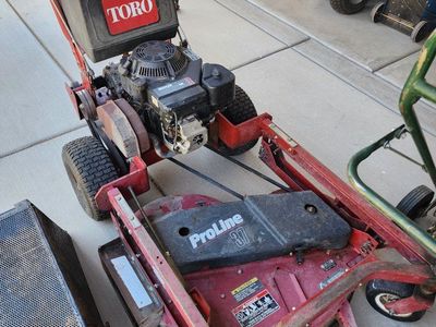37" Toro proline mower walk behind
