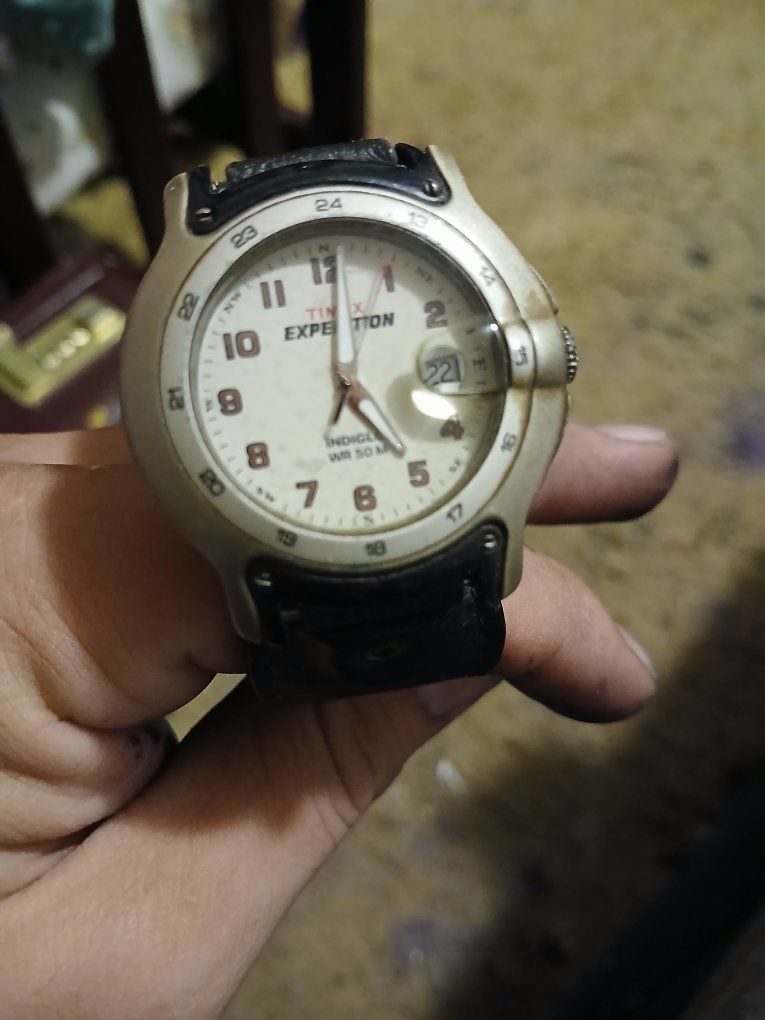 Timex Expedition Indiglo WR 50M Men's Watch with Date Display