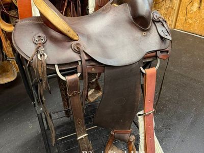 14" Brad McClellan - Ranch/rope saddle