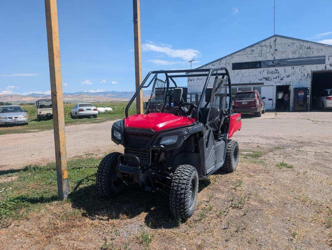 Honda Pioneer SXS520M Red Utility Side-by-Side UTV (2021)