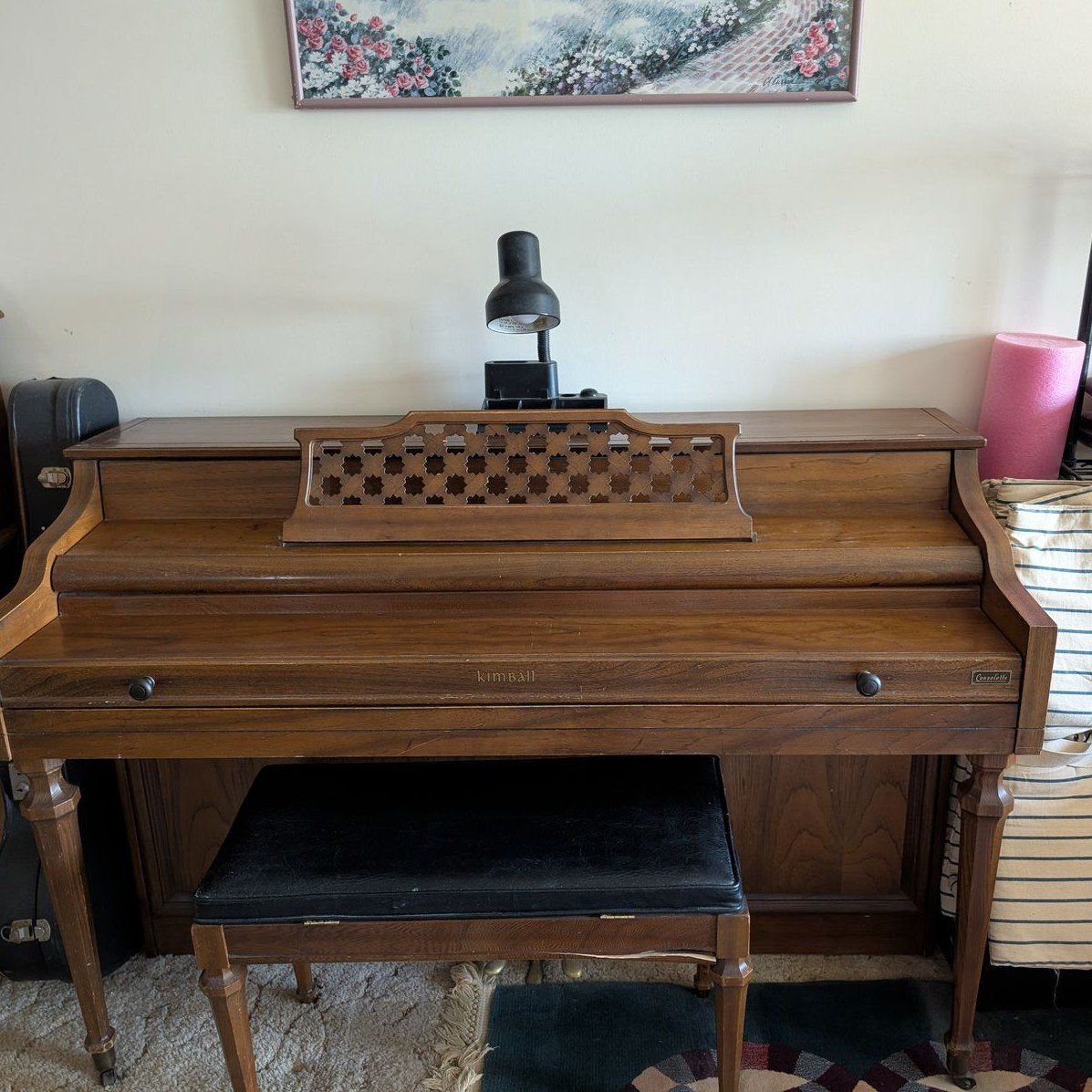 Kimball Piano with bench