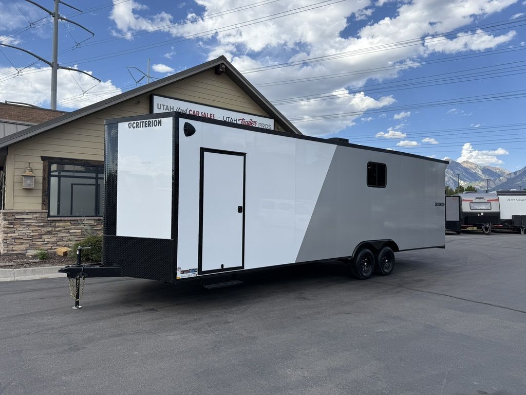 8x28 / 8.5x28 .080 Aluminum Enclosed Cargo 10k Axles, Insulated, A/C Criterion 2026