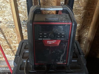 Milwaukee M18 PACKOUT Radio + Charger, Jobsite Bluetooth Speaker