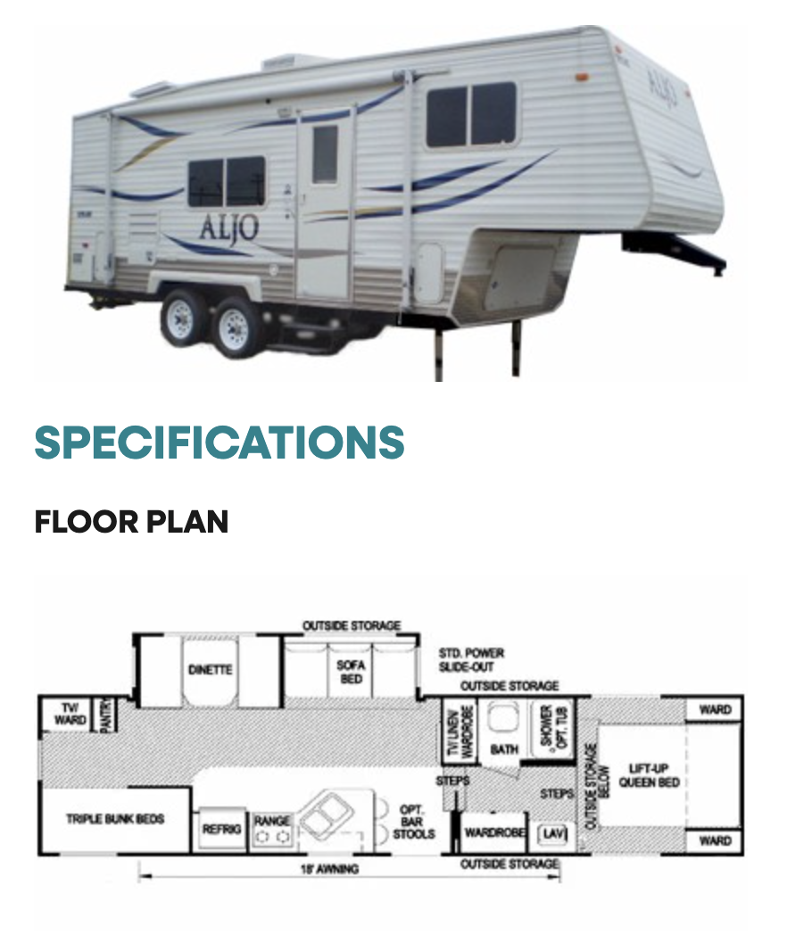 Ready for Your Next Adventure!- 2006 Aljo M-2905 Fifth Wheel