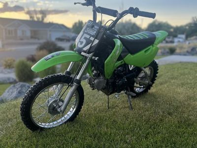 Kawasaki KLX 110 (modded)