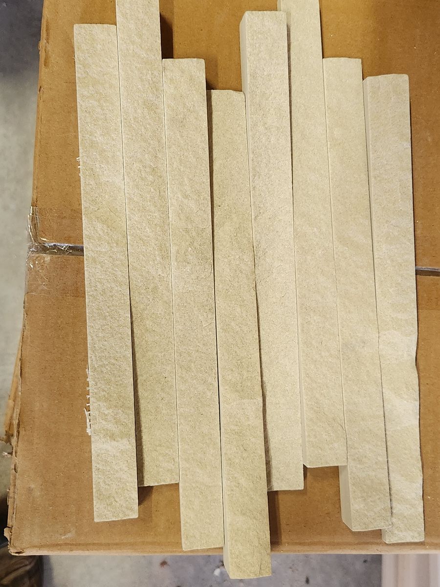 Split face tile