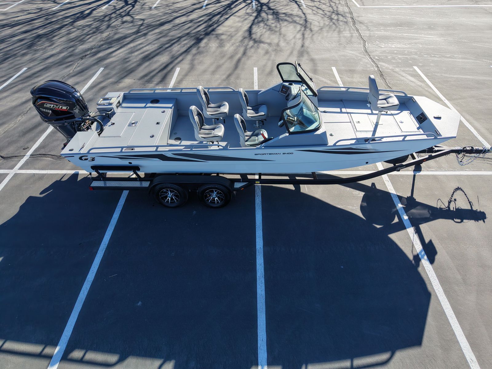BOAT SHOW SPECIAL – READY TO FISH HARD  2026 G3 Sportsman 2400 - 200HP Yamaha Outboard