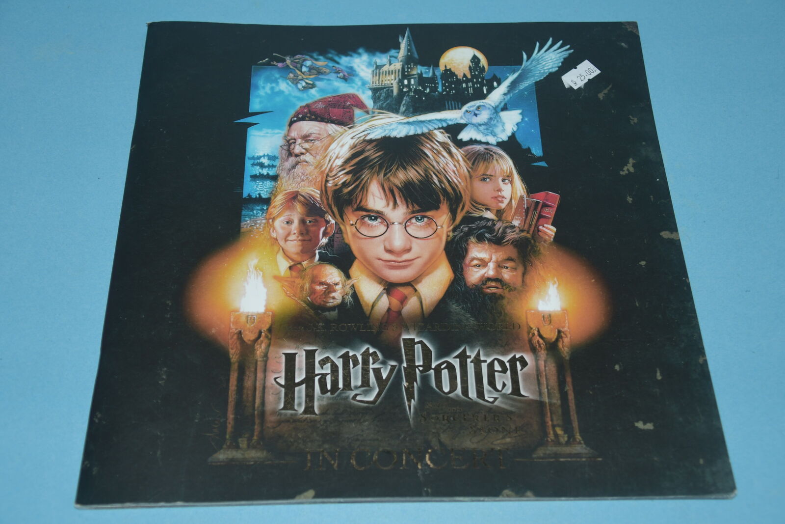 "HARRY POTTER and the SORCER'S STONE" IN CONCERT PROGRAM~ NO NAMES or WRITING