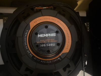 Memphis 12 Inch Subwoofers For A Car Or A Truck