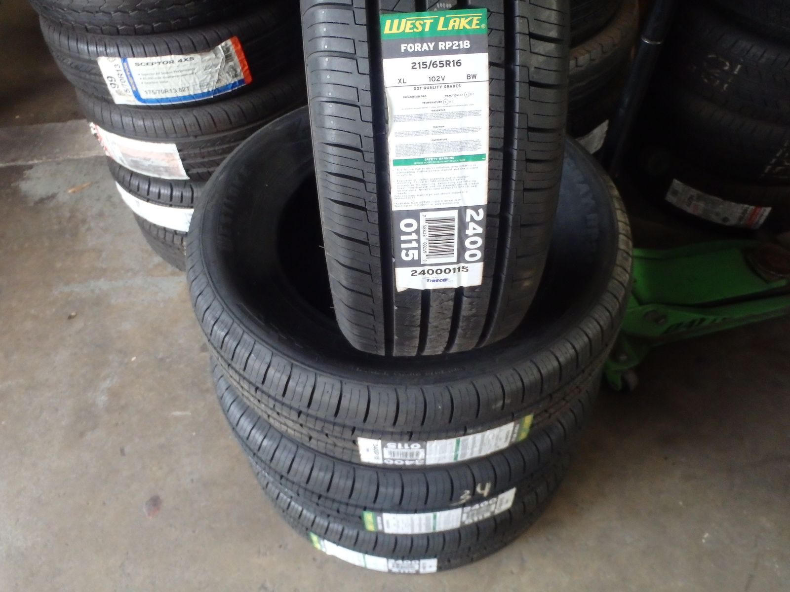 215/65R16 WESTLAKE FORAY  RP215 SET OF NEW TIRES