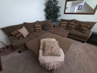 Great family couch with a lot of room