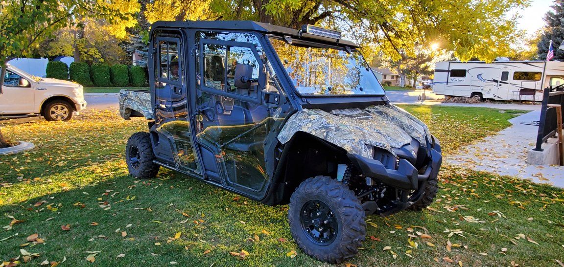 2019 Yamaha Viking VI Camo Side-by-Side UTV with Full Cab Enclosure with Seating for 6