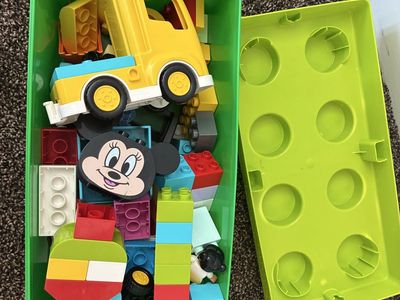 LEGO DUPLO Creative Play All-in-One Box of Fun with Mickey Mouse Bricks