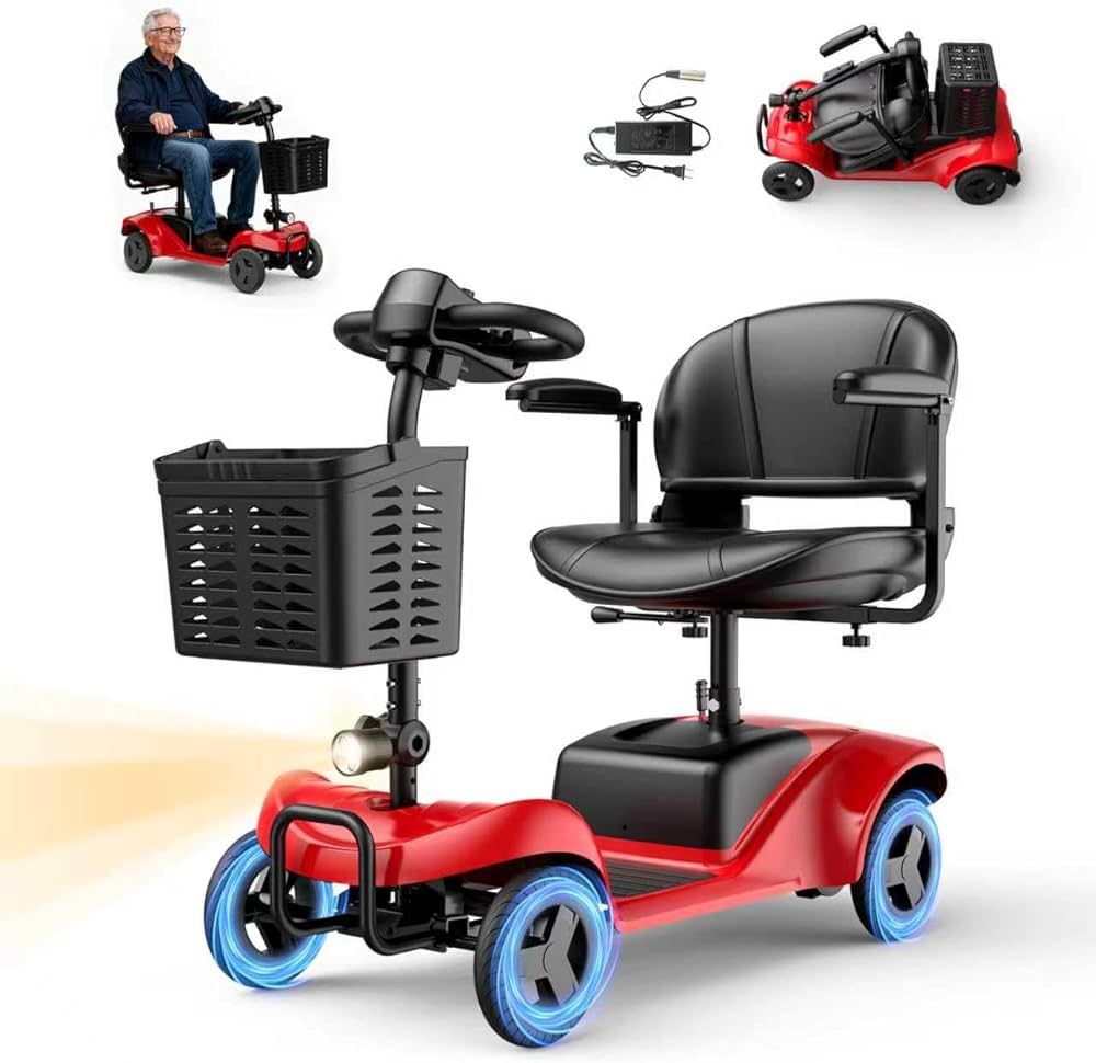 Foldable Electric Scooter,Maximum Weight Capacity 300 lbs,15 Mile Range