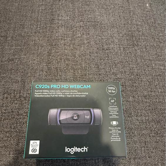 Brand New Logitech C920 Pro HD Webcam – Sealed!