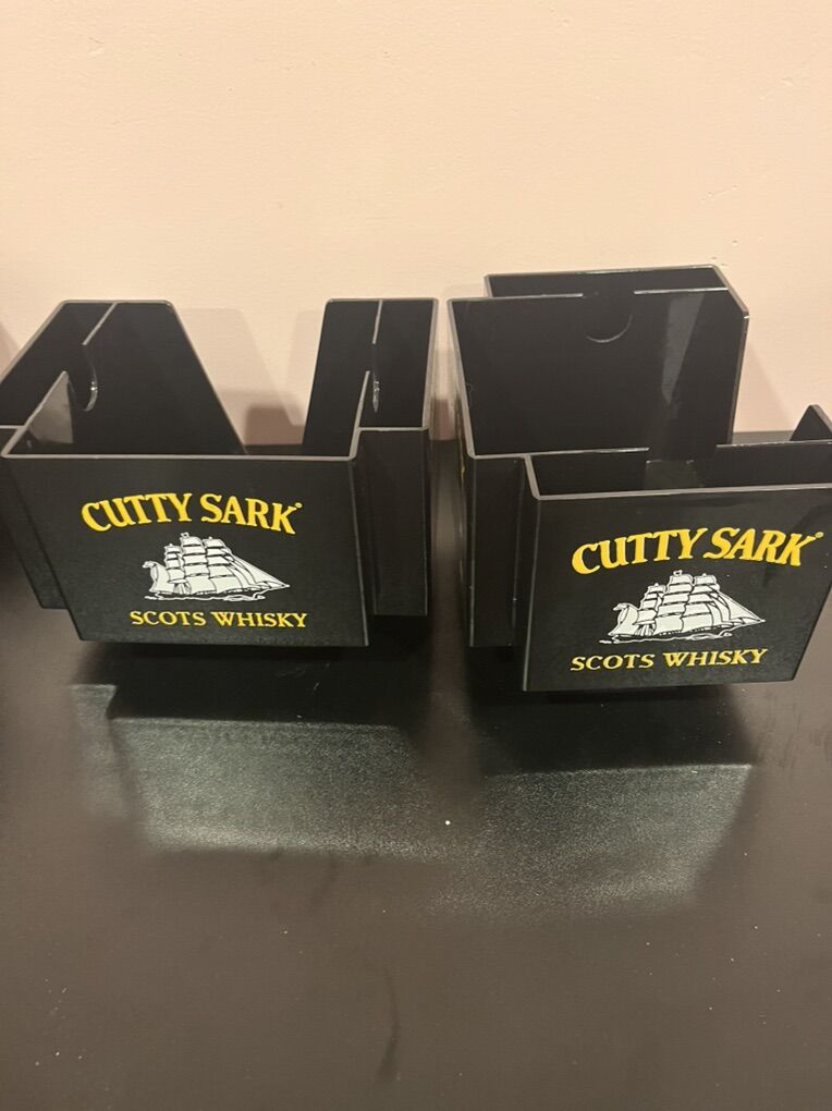 New Vintage Cutty Sark Scots Whisky Bar Caddys