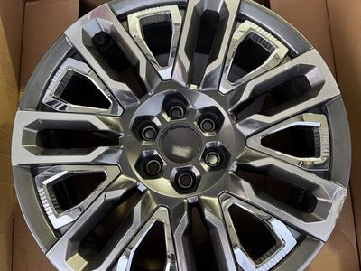 OEM 2023 GMC Yukon / Sierra 1500 22x9 Chrome Wheel (set of 4)