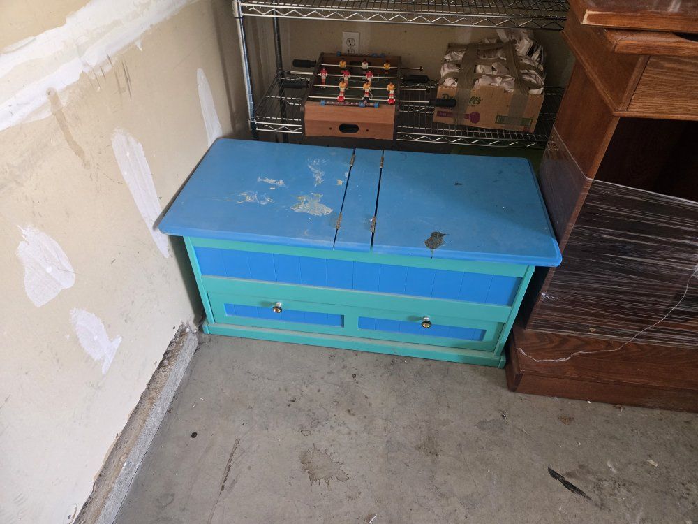 Toy box with drawer