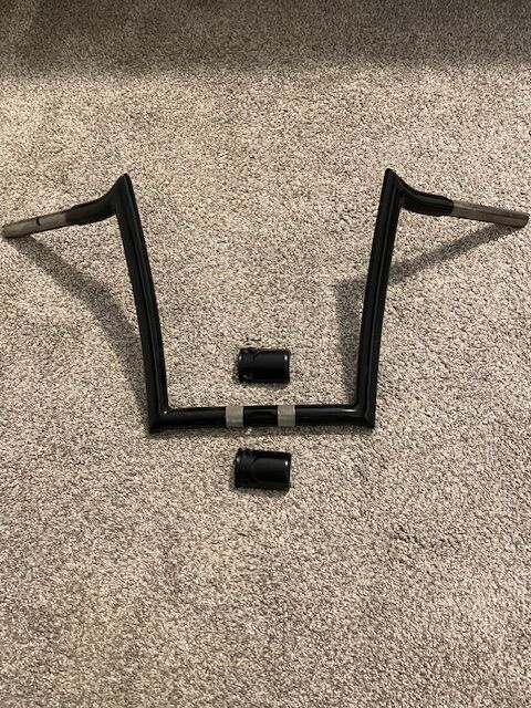 Monkey Bars 12 inch Motorcycle Handlebars