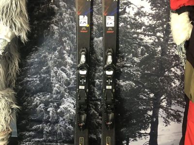 Used Dynastar Menace Team 122cm Jr Kids Skis w/ Look X4.5 Binding