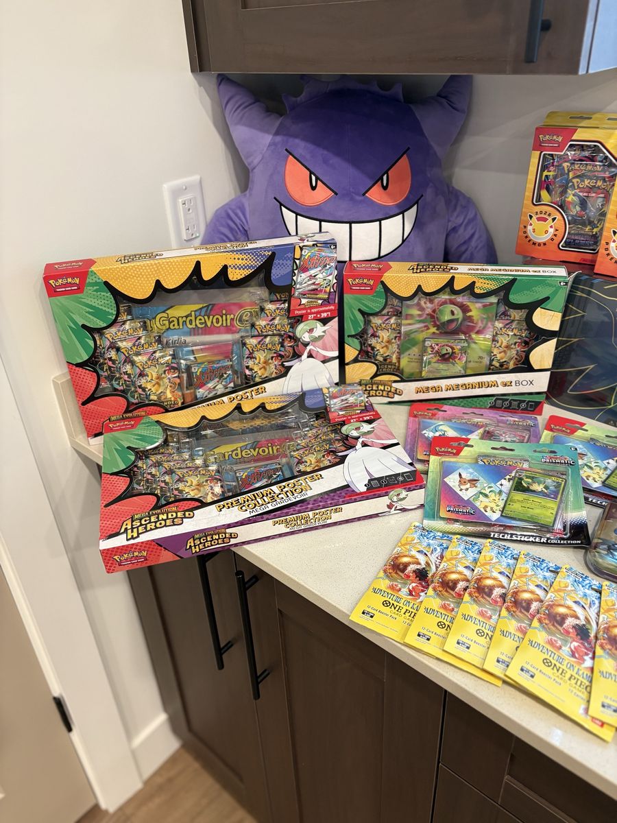 Pokemon and One Piece Lot