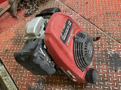 Honda engine. TroyBilt