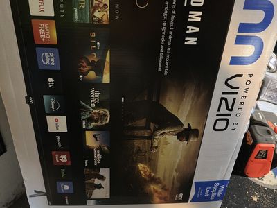 New in box Onn. Vizio 43-inch 4K UHD Smart TV with Dolby Vision HDR & VIZIO OS