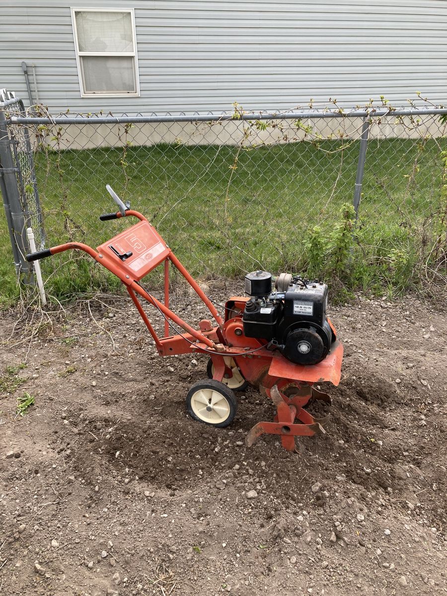 5 hp. Tiller MTD project roto-tiller