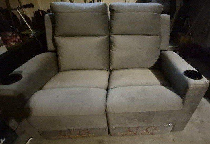 RV reclining love seat
