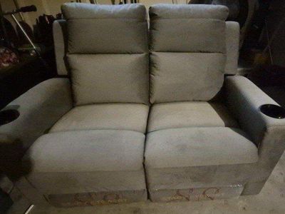 RV reclining love seat