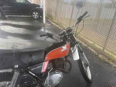 1976 Honda motorcycle