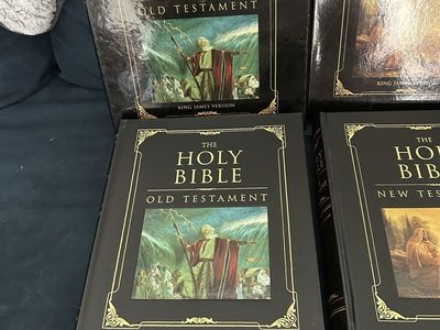 The Holy Bible KJV Old/New Testament, Book of Mormon, Doctrine and Covenants - Hardcover Set
