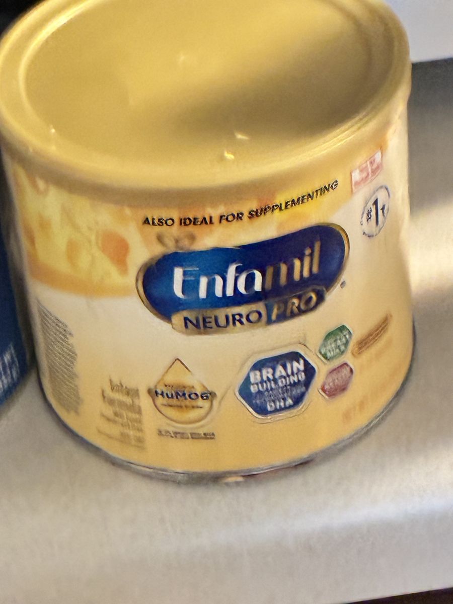 3 different cans of baby formula $15 apiece