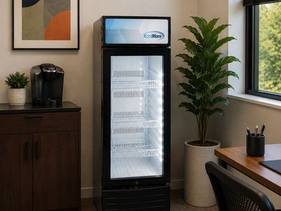 KoolMore Commercial Glass Door Display Refrigerator – Like New