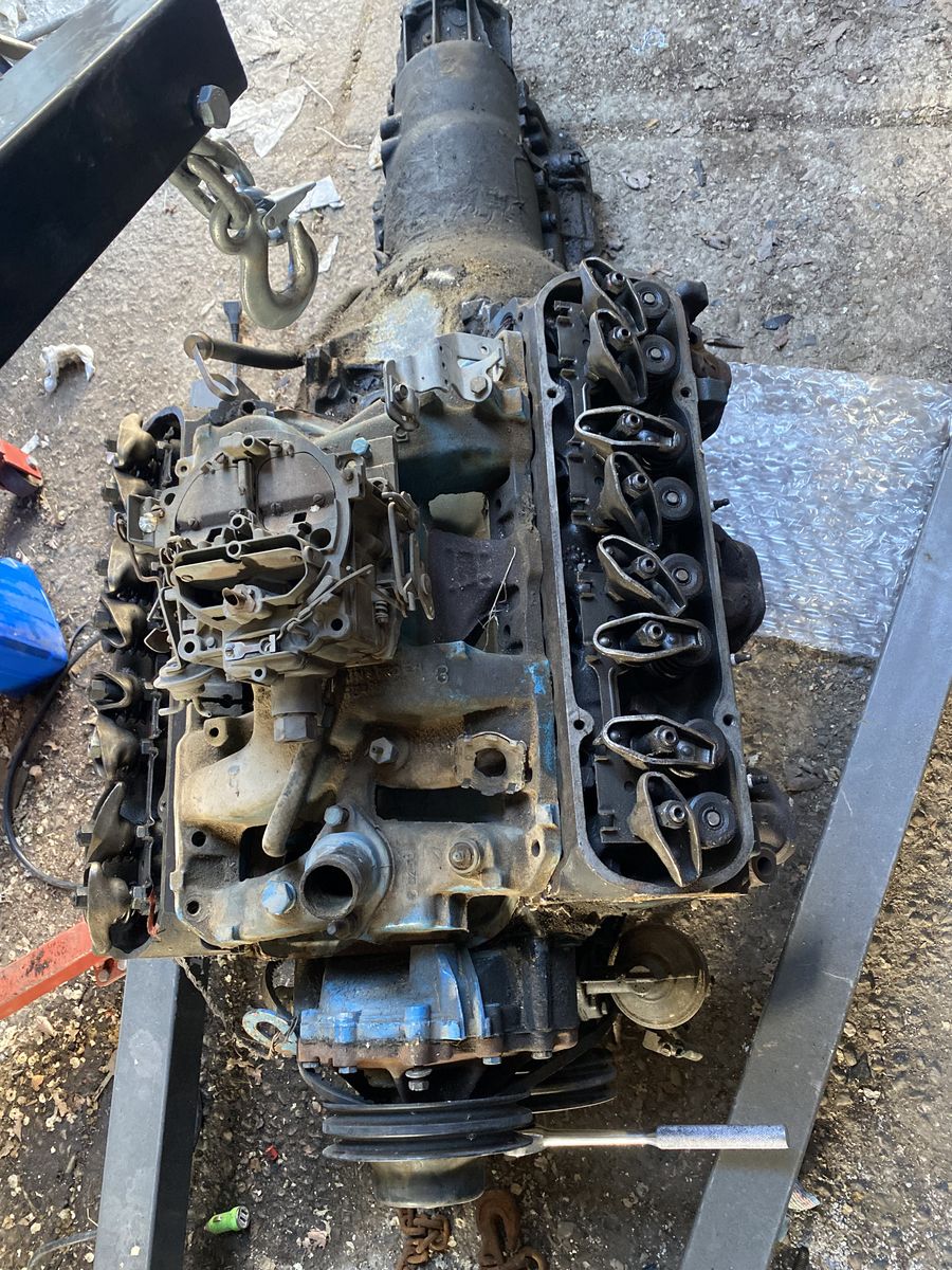 70 4 Bolt Main 455 Pontiac Engine