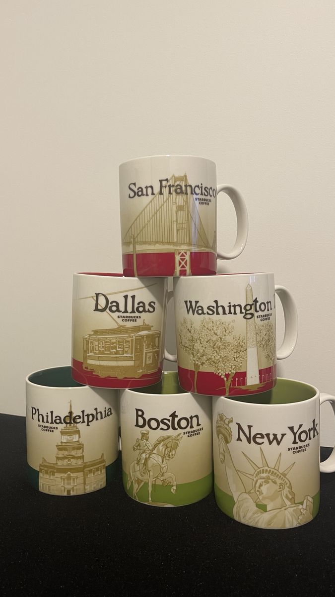 Starbucks City Mugs