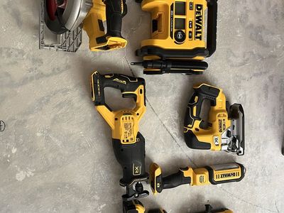 Dewalt tools and batteries