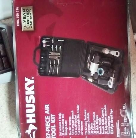 Husky 27-Piece Air Tool Kit with Case