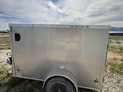 Car detailing enclosed trailer