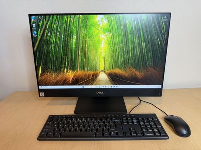 Dell Optiplex 7490 All In One with a 24 Inch Screen and Windows 11