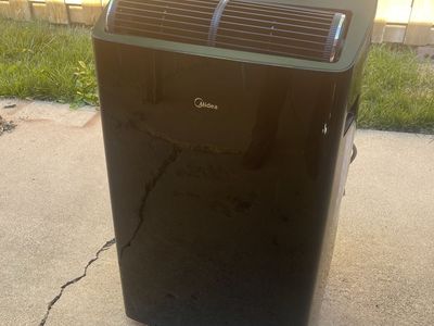Midea 14,000 BTU Dual Hose Portable Smart AC - Efficient Cooling for 900 Sq Ft