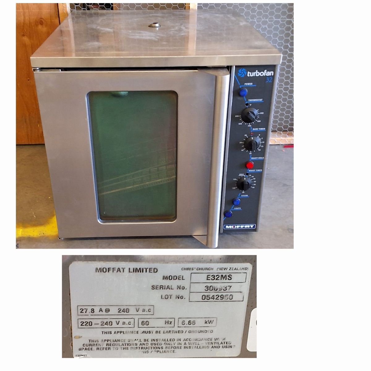 Commercial Convection Oven
