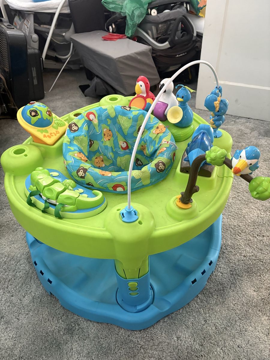 Baby Infant Activity Center Jumper ExerSaucer with Toys
