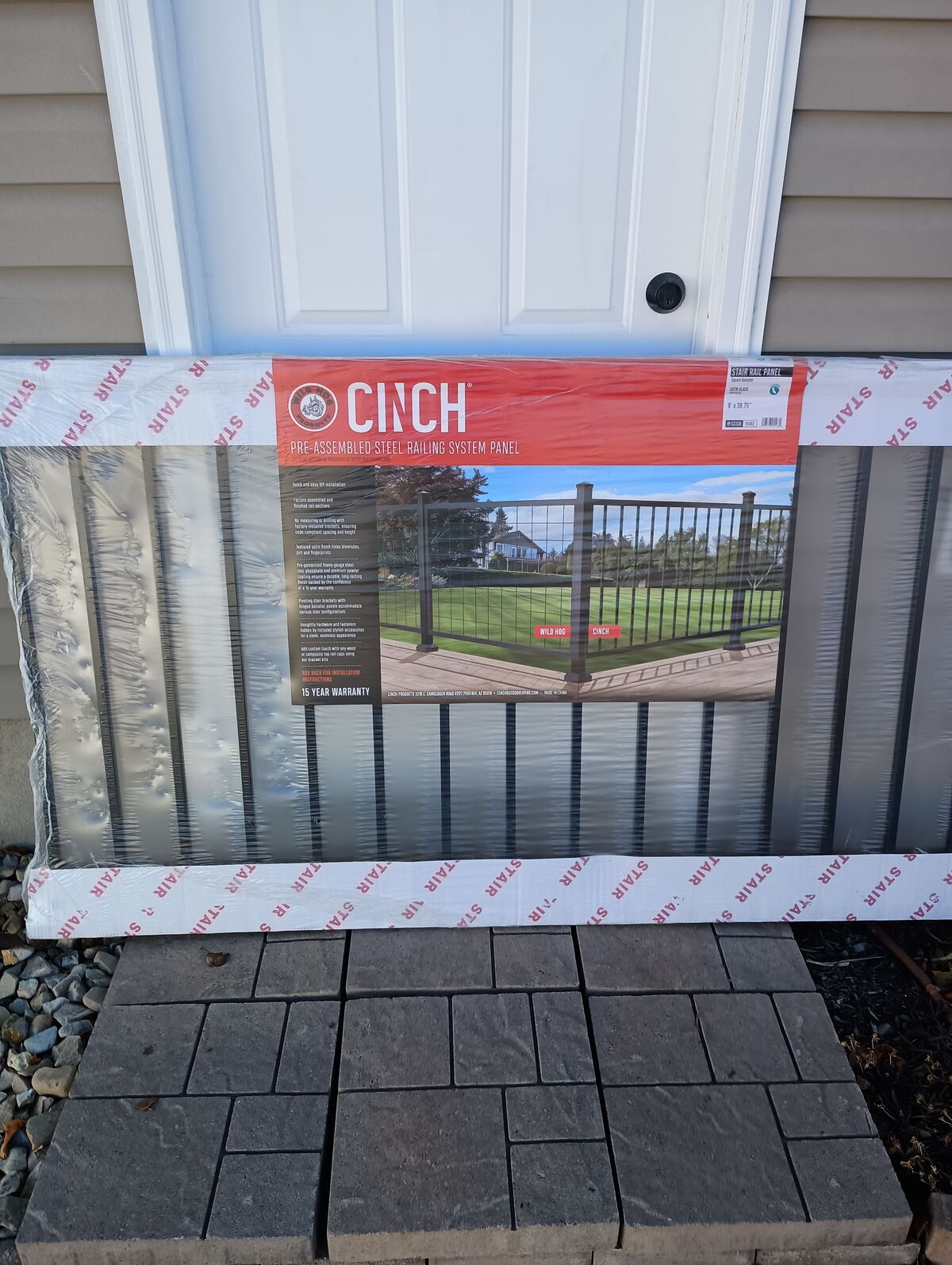 6 foot Stair rail panel