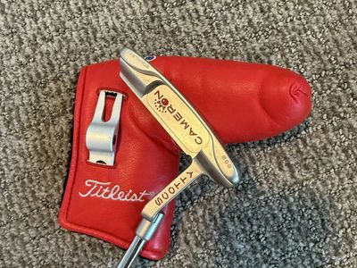 Scotty Cameron studio stainless custom shop.