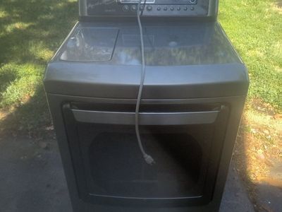 LG DLEX5000V 7.4 cu. ft. Ultra Large Capacity Electric Dryer w/ Sensor Dry, Graphite Steel