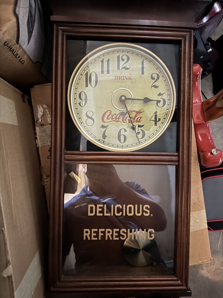Vintage Coca-Cola Clock